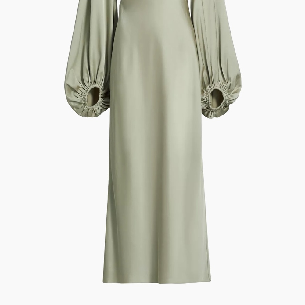Significant Other Becca Satin Gathered Maxi Dress Women’s